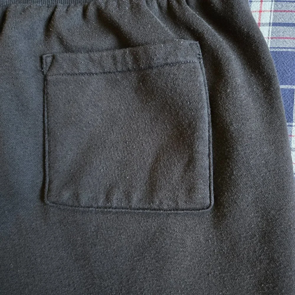 Eddie Bauer Men's Fleece Black Jogger Sweatpants Size M - Picture 3 of 8